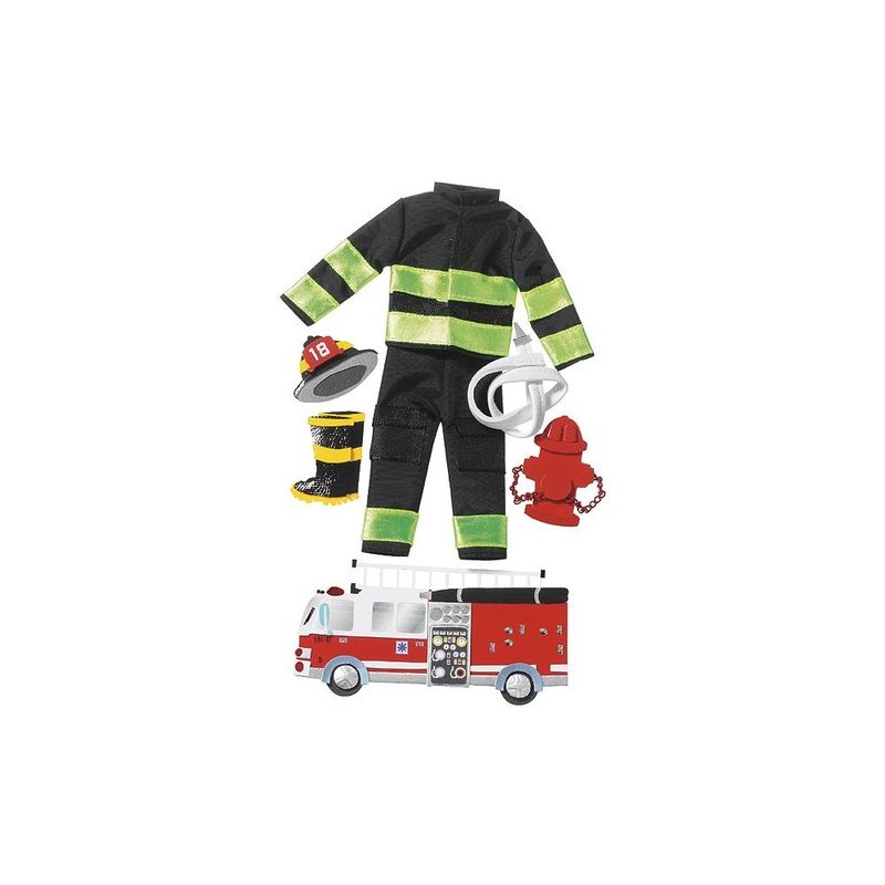 Jolee’s Le Grande Dimensional Stickers Firefighter