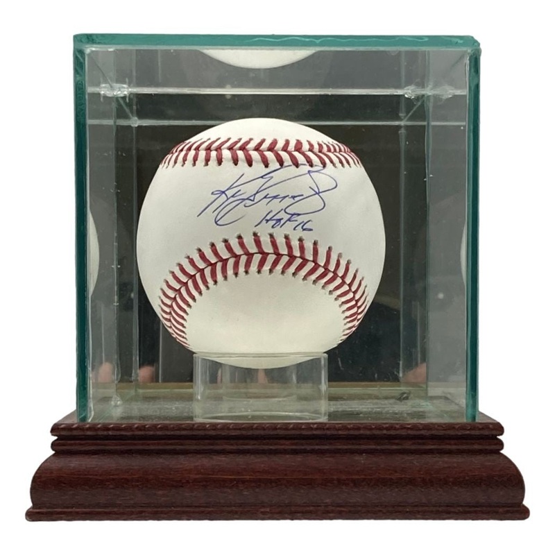 Ken Griffey Jr Seattle Mariners Signed Official MLB Baseball HOF 16 BAS w/ Case