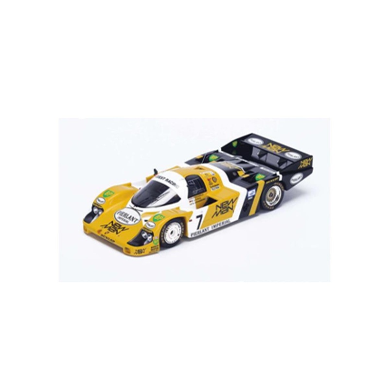 Porsche 956 No.7 Winner 24H Le Mans 1984 – H. Pescarolo – K. Ludwig – With Acrylic Cover – 1:18 Scale Resin Model Car