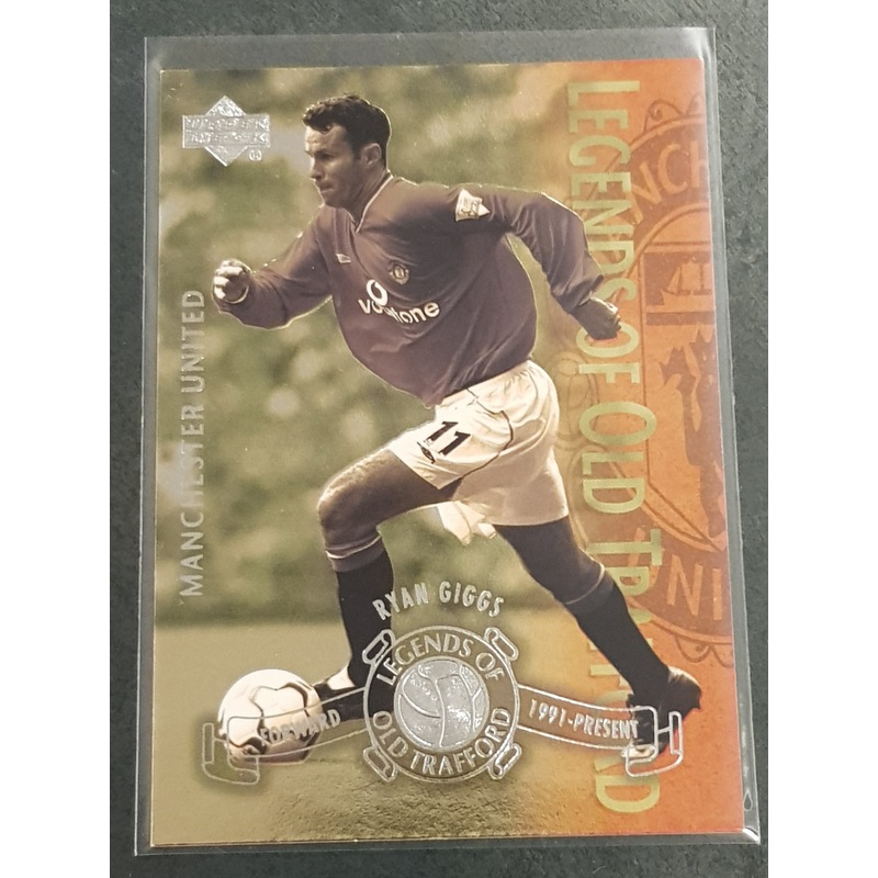 2001-02 Upper Deck Manchester United Legends Ryan Giggs #L3 Trading Card