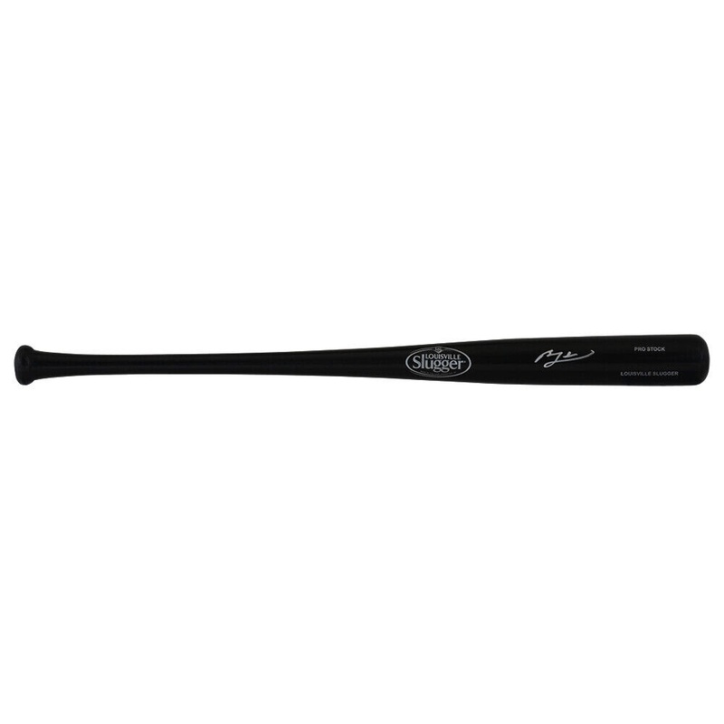 Ben Zobrist Signed Louisville Slugger Pro Stock Black Baseball Bat – (SS COA)