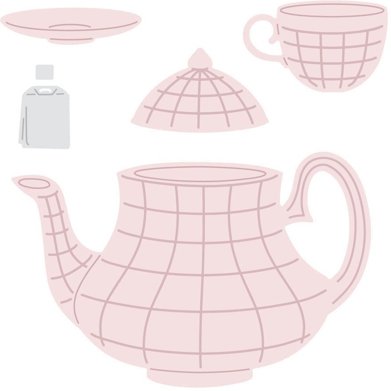 Teapot & Cup – Honey Cuts