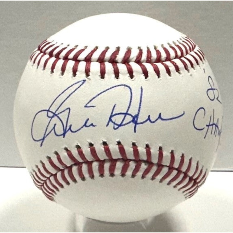 Brewers GORMAN THOMAS Signed Official MLB Baseball AUTO w/ ’82 AL Champs – JSA