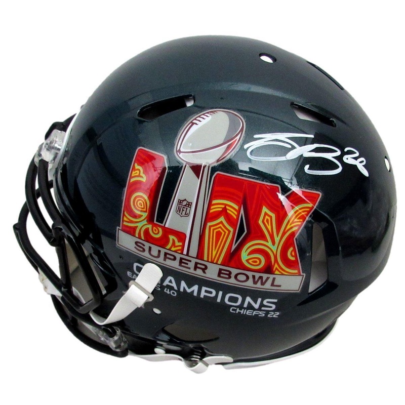 Saquon Barkley Signed SB LIX Champs Full Size Authentic Helmet Eagles PSA 195239