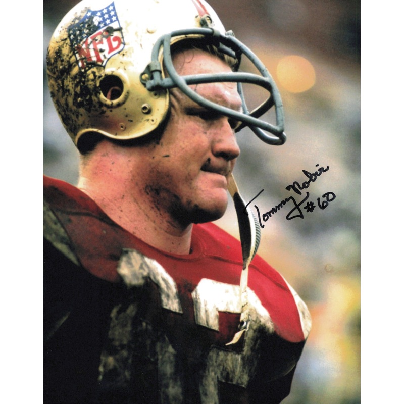 Tommy Nobis Autographed Signed 8×10 Photo Atlanta Falcons SKU #244768