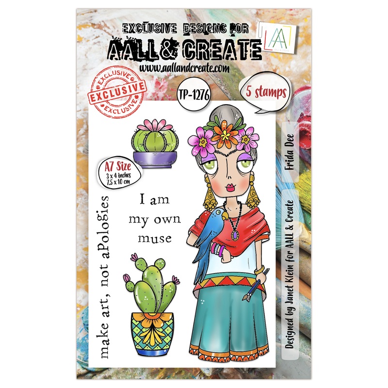 #TP-1276 – A7 Stamp Set – Frida Dee