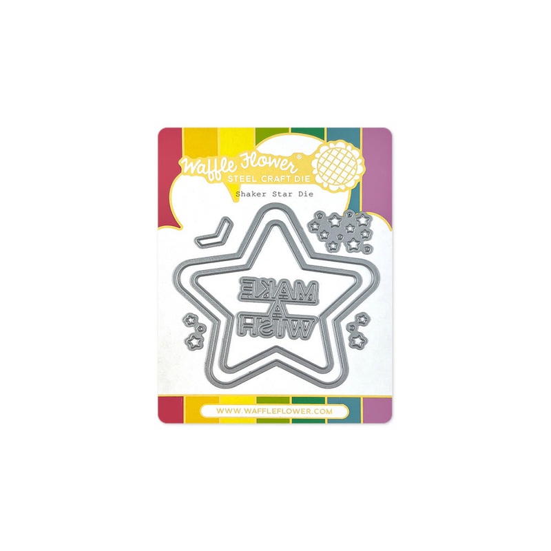 Waffle Flower Die, Shaker Star
