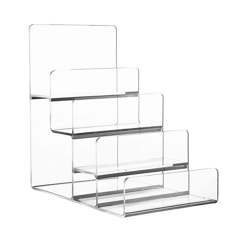 Multi-layer Wallet Display Stand Jewelry Glasses Storage Rack Acrylic Display Stand Purse Display Shelf