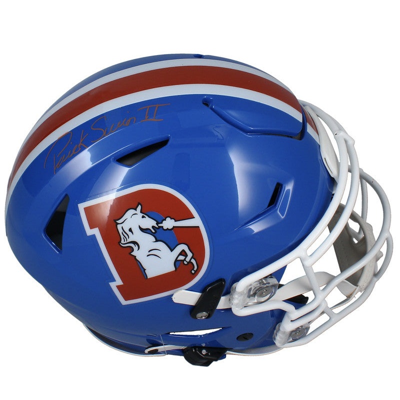 Patrick Surtain II Autographed Denver Broncos Old D Speedflex Helmet Beckett