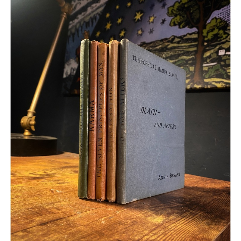 Theosophical Manuals – 5 Volumes by Annie Besant