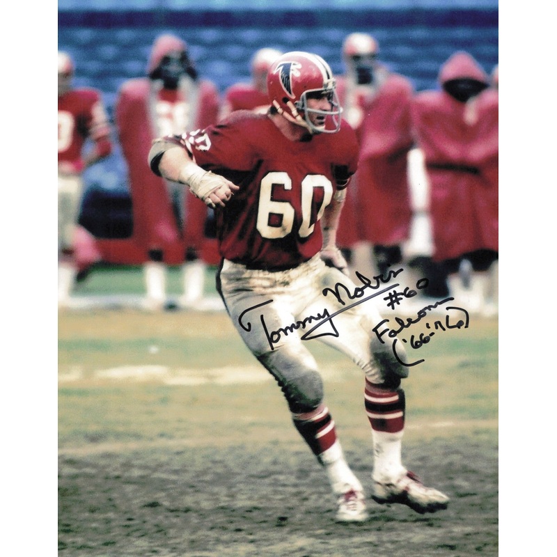 Tommy Nobis Autographed Signed 8×10 Photo Atlanta Falcons SKU #244763