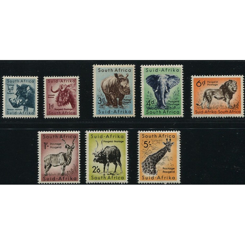 1959-1961 COAT-OF-ARMS DEFINITIVES  MNH- SACC 169-176