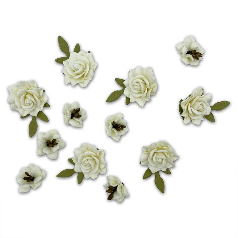 49 And Market Florets Paper Flowers Cream