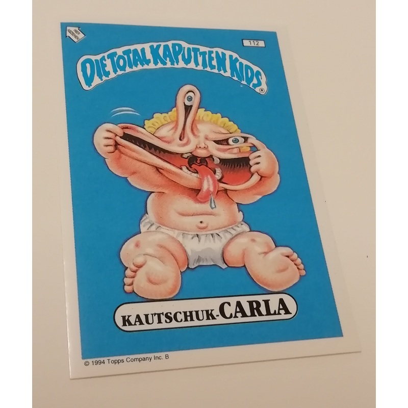 Die Total Kaputten Kids #112 – Kautschuk-Carla Sticker