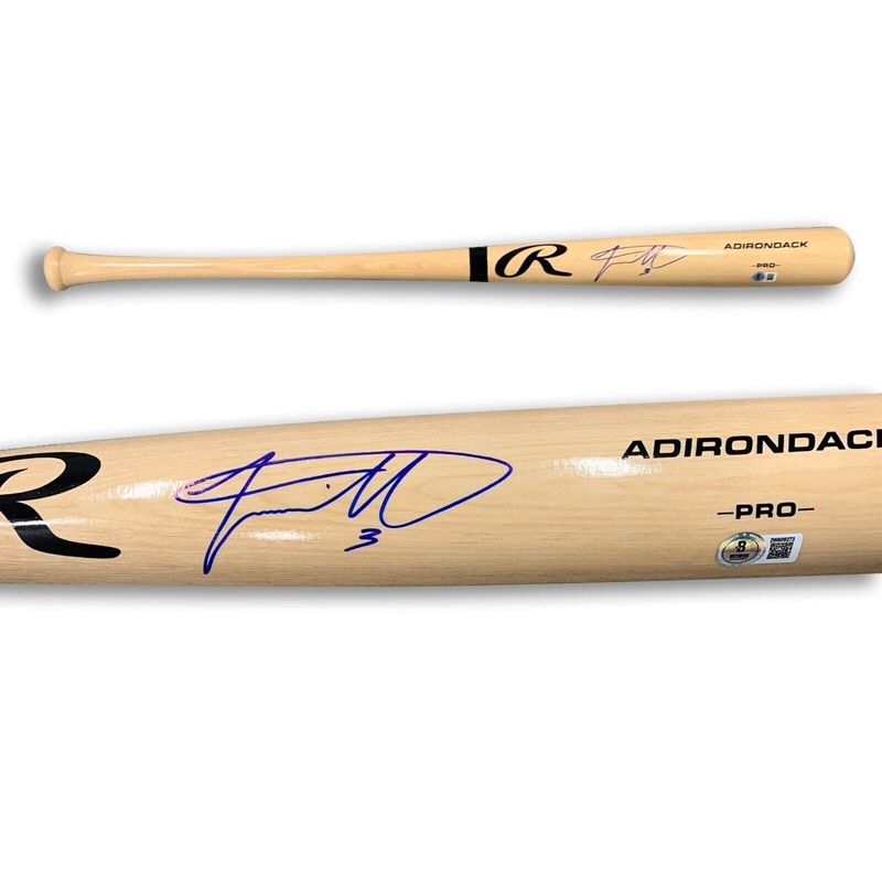 Jackson Merrill Autographed Rawlings 34 Signed Baseball Bat Beckett COA