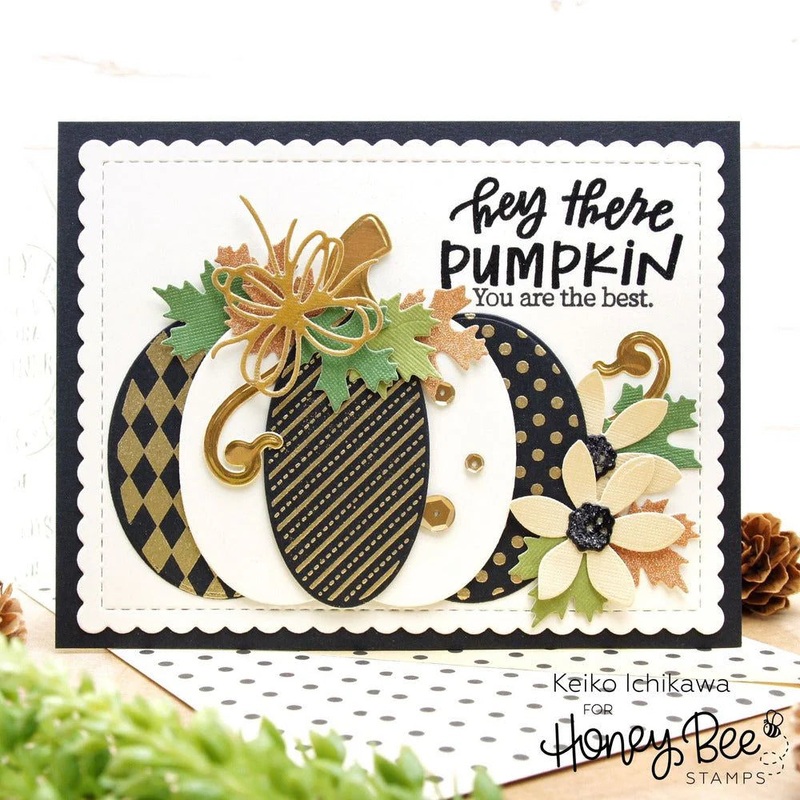 Patchwork Pumpkin – Set of 2 – 6×6 Coordinating Stencils