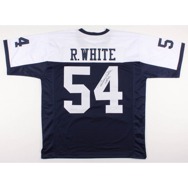 Randy White Signed Dallas Cowboys Throwback Jersey Inscribed HOF 94 (JSA COA)