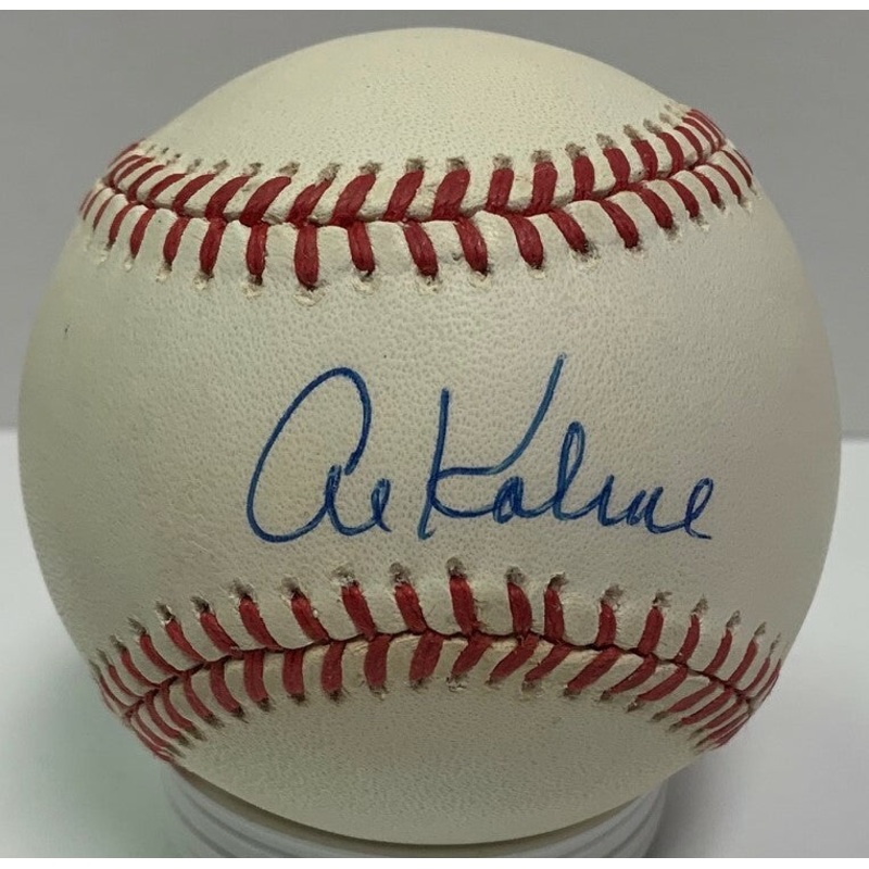 Tigers HOF’er AL KALINE (d) Signed Official American League Baseball AUTO JSA