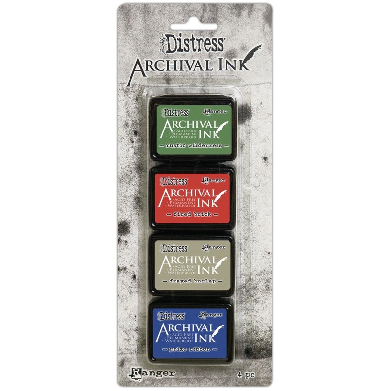Tim Holtz Distress Archival Mini Ink Kit 6