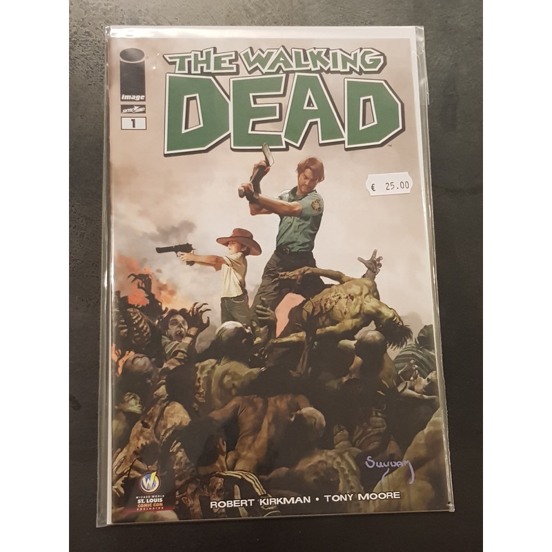 Walking Dead #1 NM Arthur Suydam Wizard World St. Louis Variant