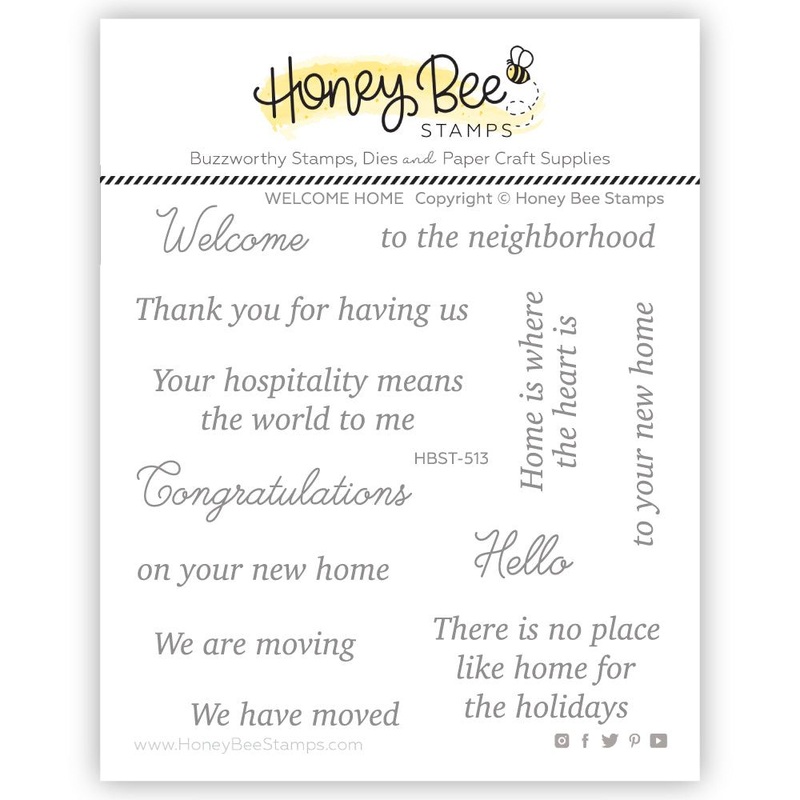 Welcome Home – 4×4 Stamp Set