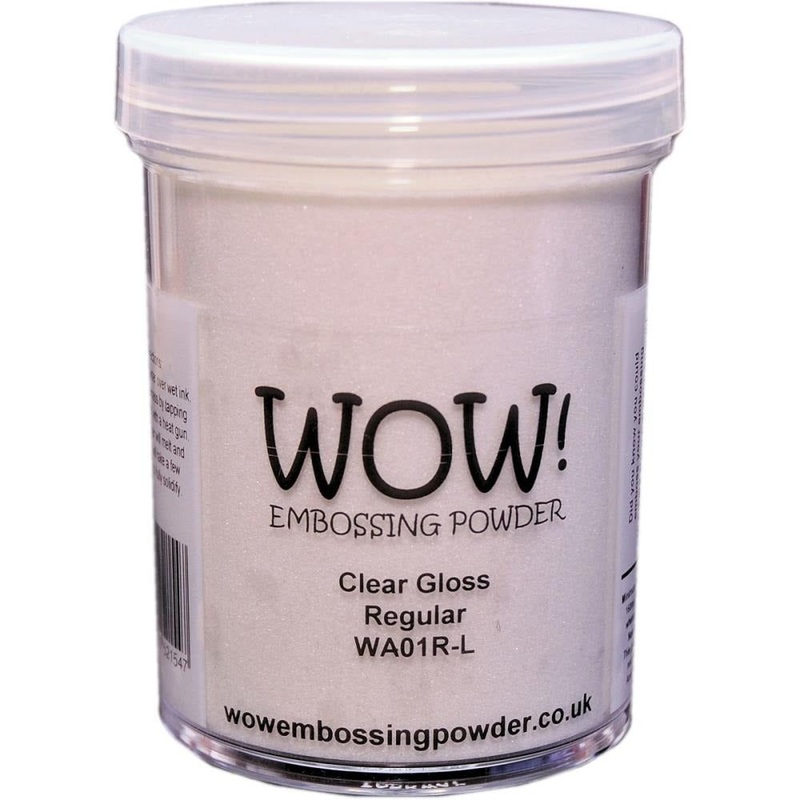 WOW! Embossing Powder Large Jar – Clear Gloss Regular