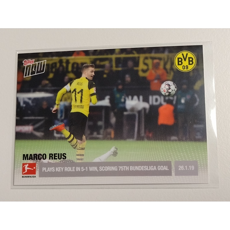 2018-19 Topps Now Bundesliga #65 Marco Reus Trading Card