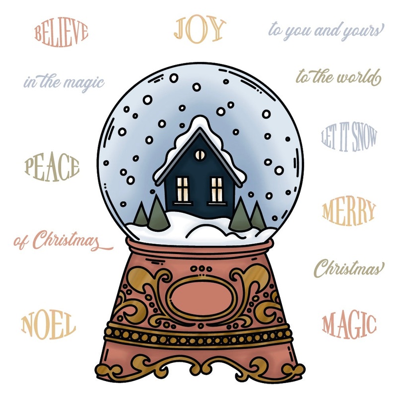 Believe In The Magic – 4×6 Stamp Set