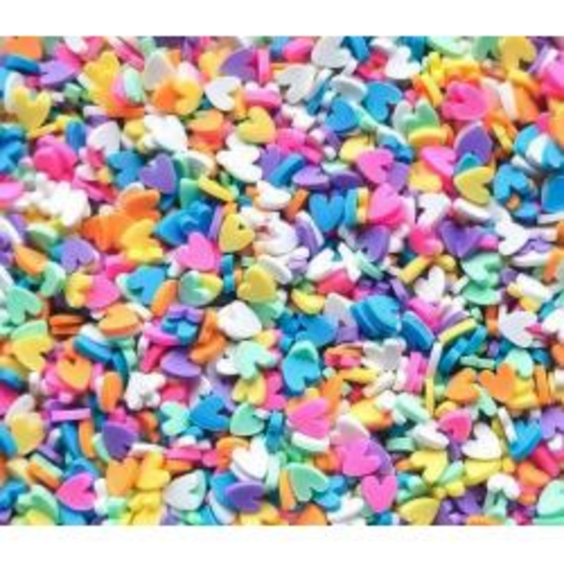 Buttons Galore Sprinkletz Embellishments 12g Deco Hearts