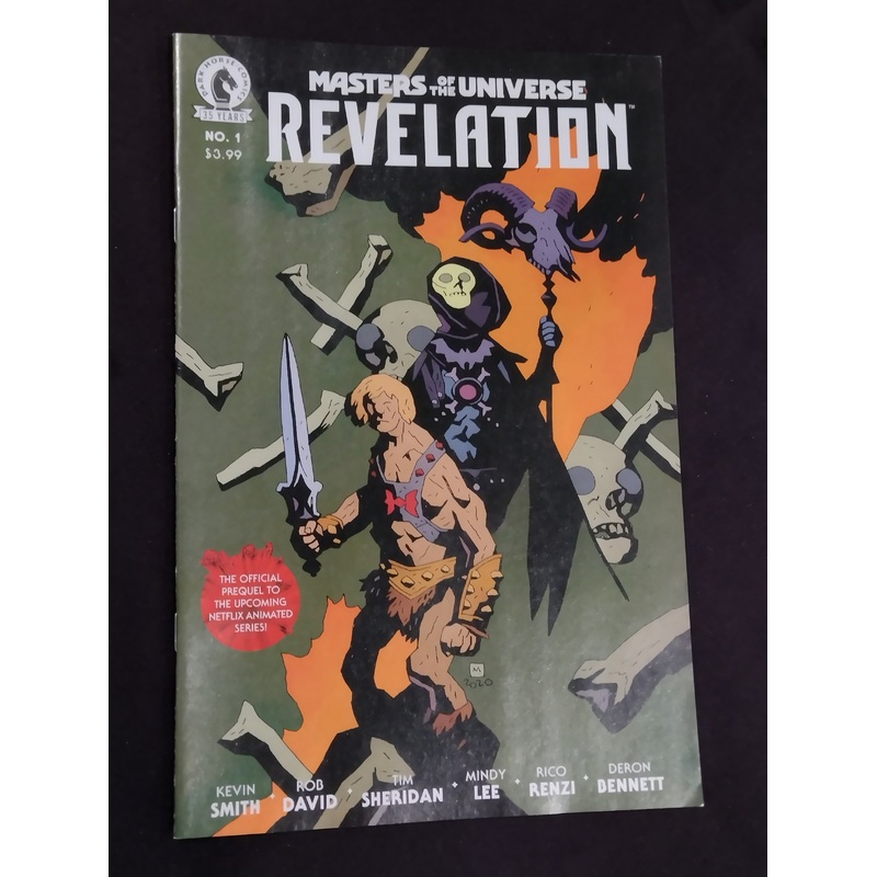 Masters of the Universe Revelation #1 NM Mike Mignola Variant