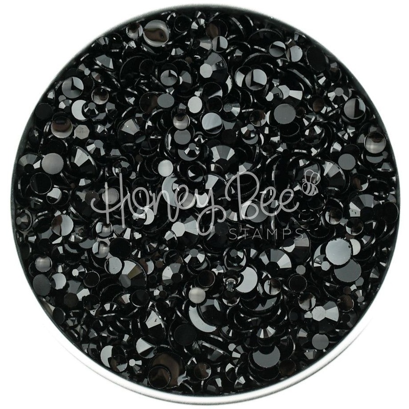 Obsidian – Black Rhinestone Mix