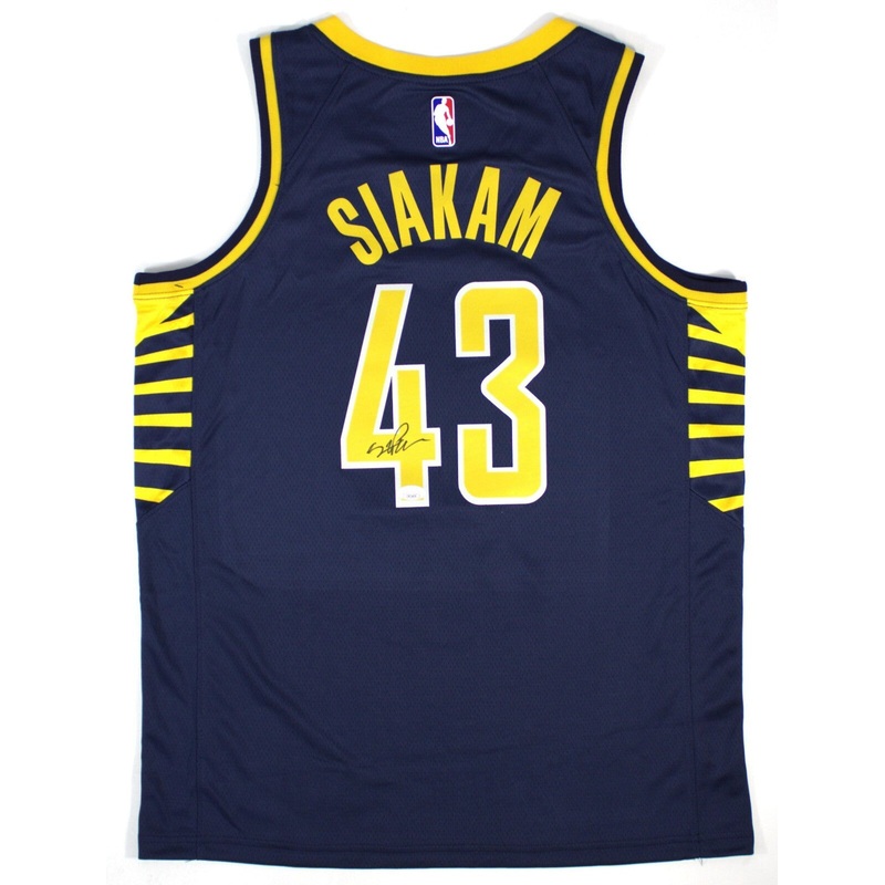 Pascal Siakam Signed Indiana Pacers Jersey (JSA COA) 2019 NBA Champion Forward