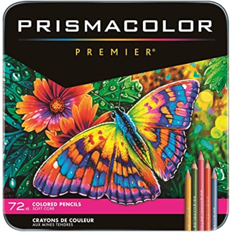 Prismacolor Premier Thick Core Colored Pencil Sets, 72-Color Set