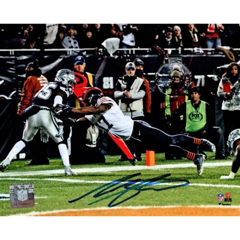 SALE!!! Chicago Bears receiver ANTHONY MILLER Signed 8×10 photo #3 AUTO –