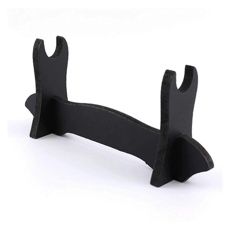 Samurai sword presentation stand for katana and standard swords