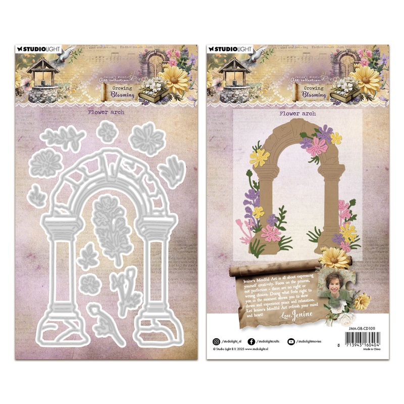 Studio Light Jenine’s Mindful Art – Growing & Blooming – Cutting Die – Flower Arch