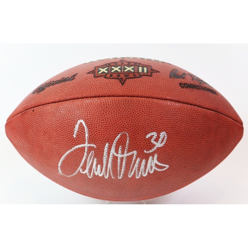 Terrell Davis Autographed Official Super Bowl XXXII Game Ball (JSA COA)