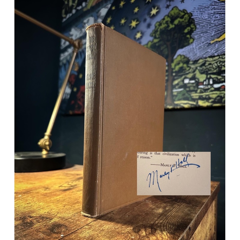 The Stone of Destiny by Grove Donner SIGNED by Manly P. Hall