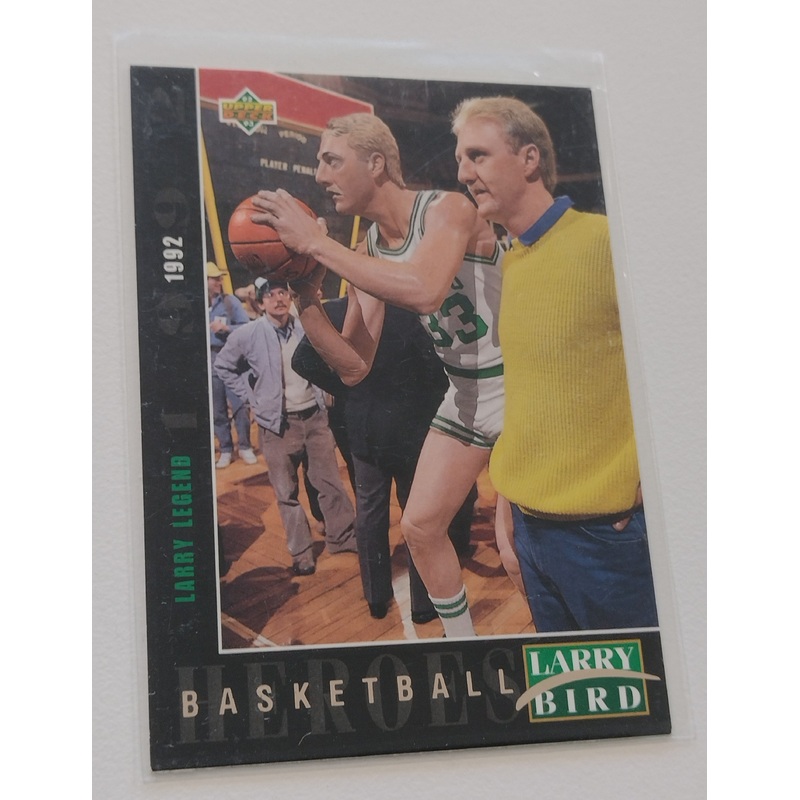 1992-93 Upper Deck Basketball Heroes Larry Bird #26 Trading Card
