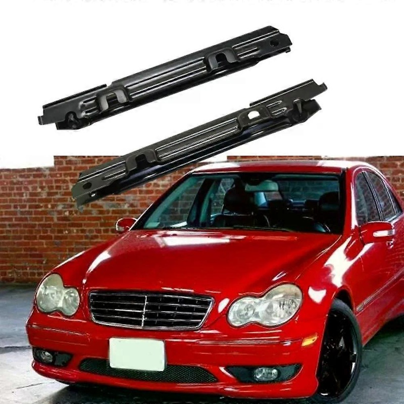 2Pcs Front Bumper Bracket End for Mercedes W203 C-Class 2038801114 2038801214