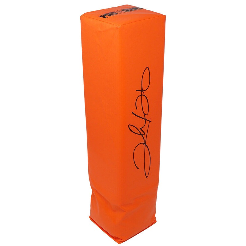 Clinton Portis WASHINGTON FOOTBALL Signed Orange Endzone Pylon – SS COA
