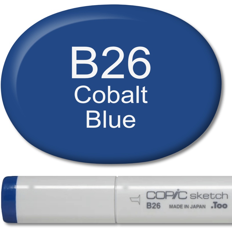 Copic Sketch Marker – B26 Cobalt Blue