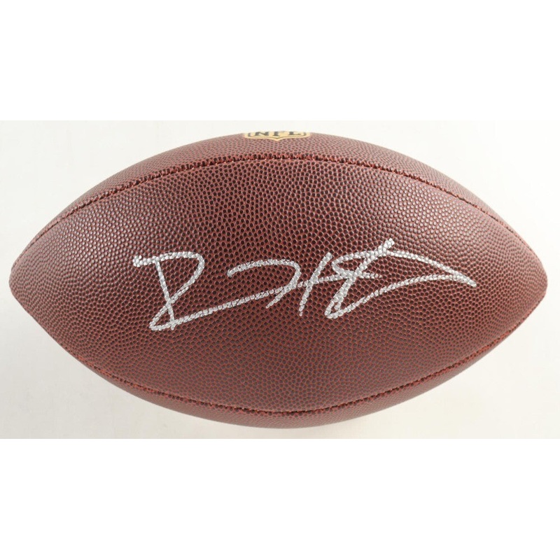 Devin Hester Signed Wilson Football (PSA) Chicago Bears HOF Kick Returner