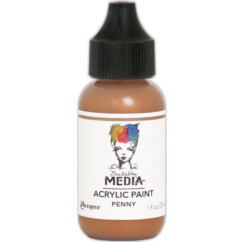Dina Wakley Media Acrylic Paint 1oz – Penny