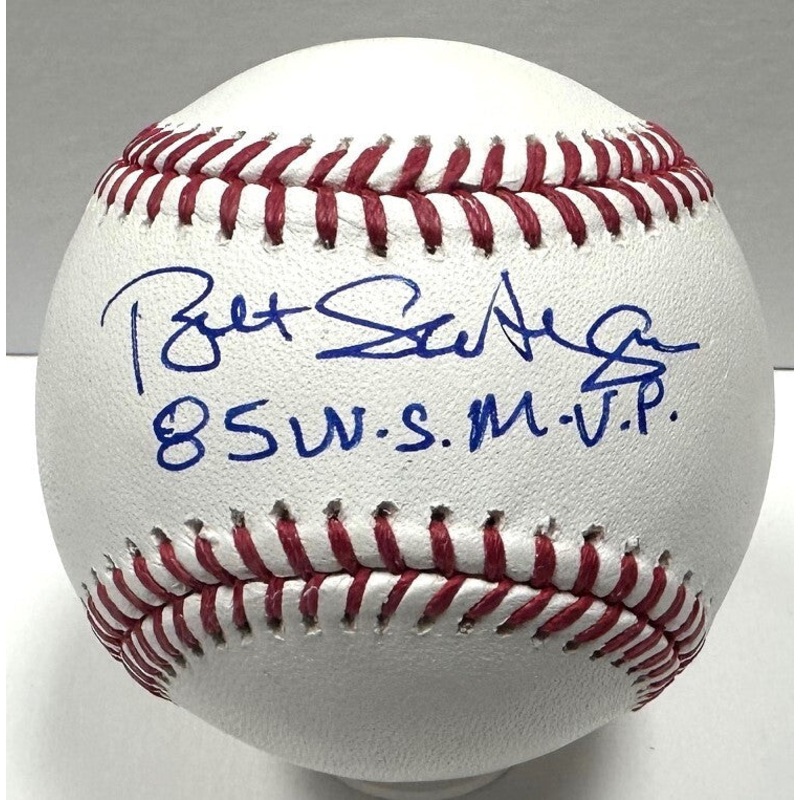 Royals BRET SABERHAGEN Signed Official MLB Baseball AUTO w/ 85 WS MVP – BAS