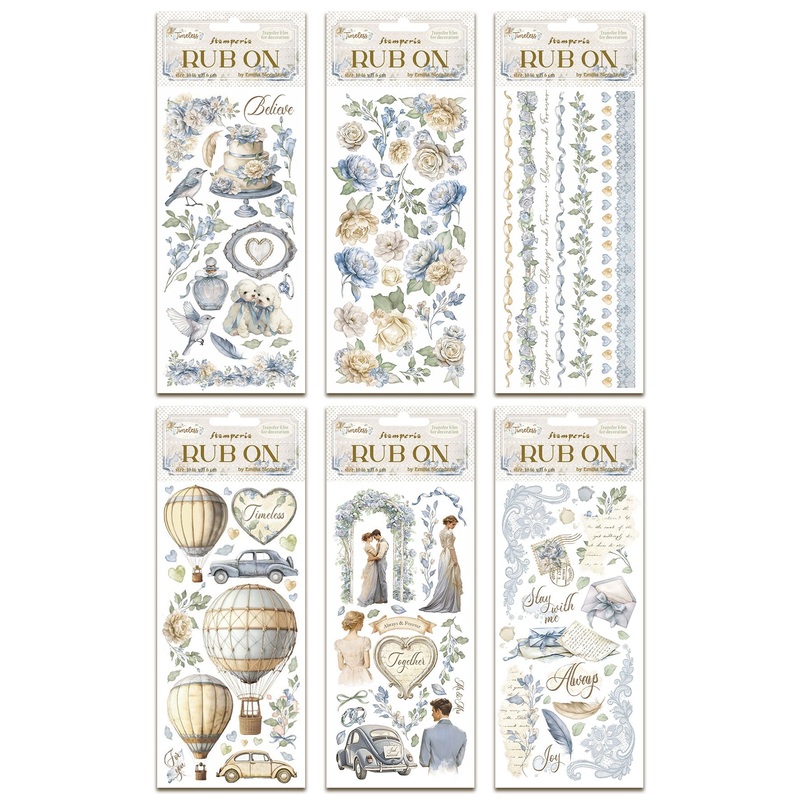 Stamperia Timeless Rub-On Bundle