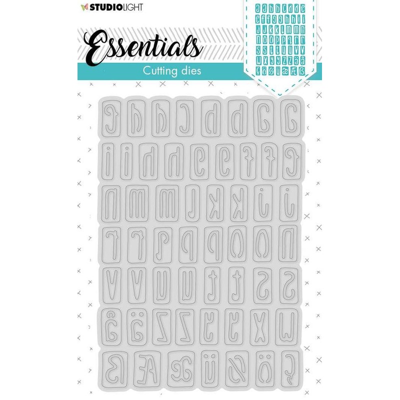 Studio Light Cutting Die Alphabet Essentials nr.357