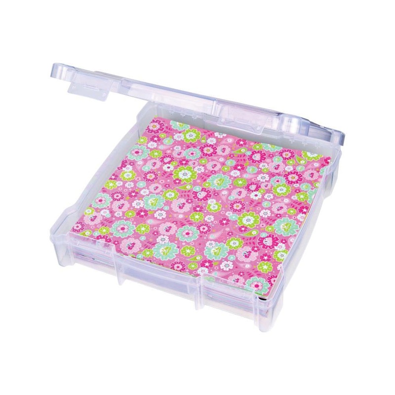 ArtBin Essentials Box 14.125X13.625X3 Translucent