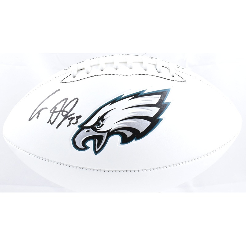 Cooper DeJean Autographed Philadelphia Eagles Logo Football – Fanatics