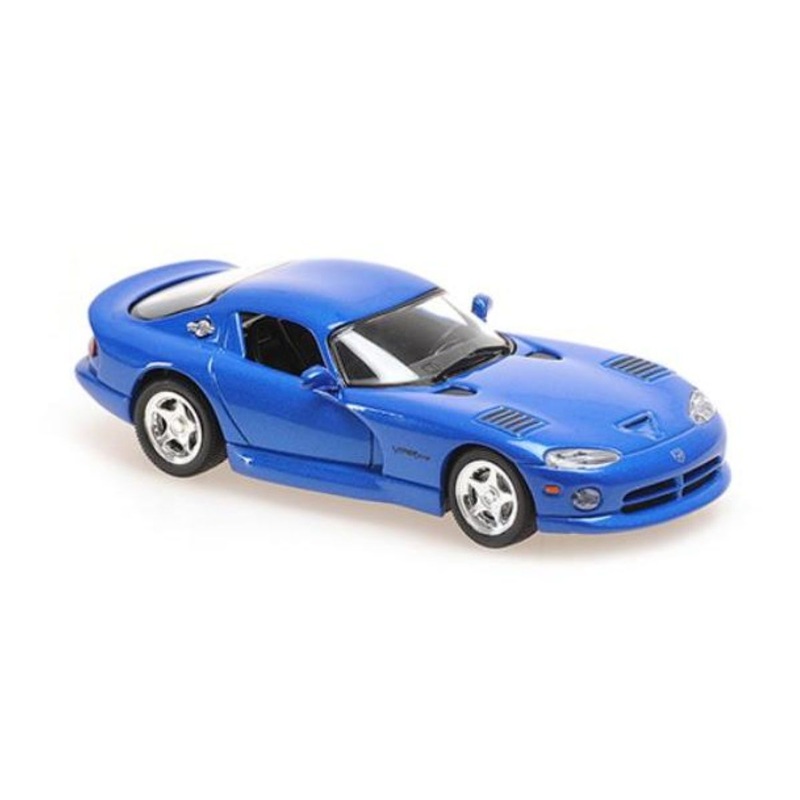 DODGE VIPER COUPE – 1993 – BLUE METALLIC – 1:43 Scale Diecast Model Car